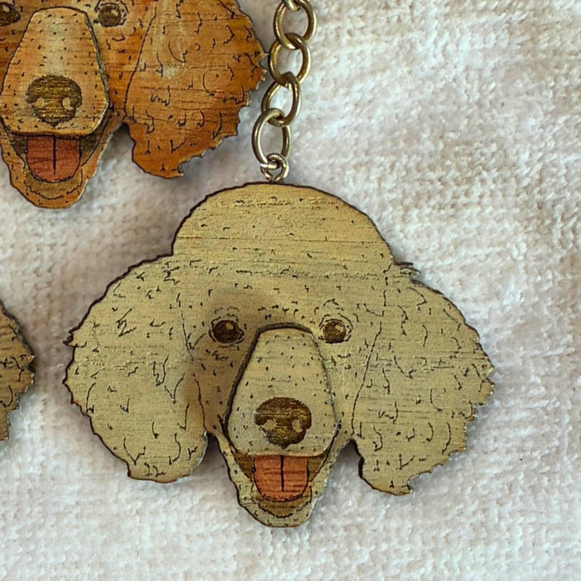キーホルダー / マグネット｜正面顔アップ(おしゃれカットver)
